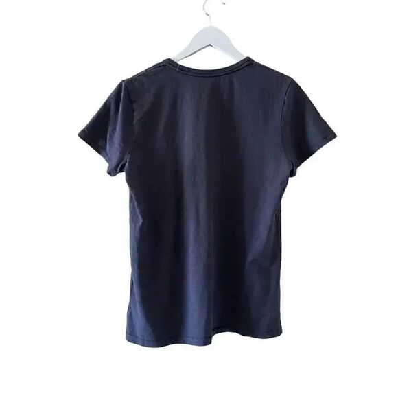 Universal Thread Charcoal Gray V-Neck Short Sleeves Cotton M # 1351 - Picture 6 of 12